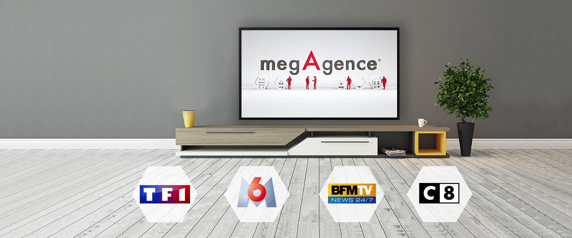 megAgence s’affiche à la TV cet été !